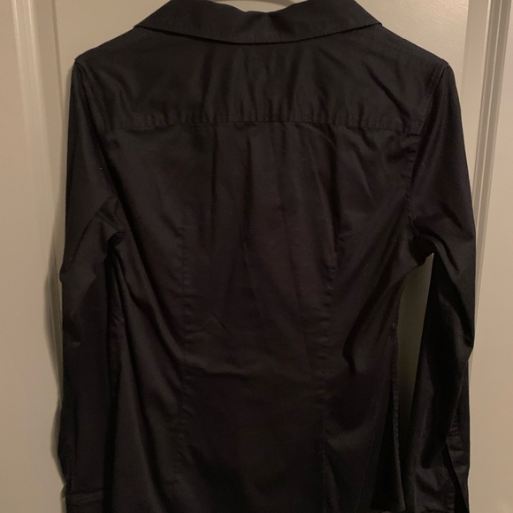 Banana Republic no iron black button up - Picture 2 of 3